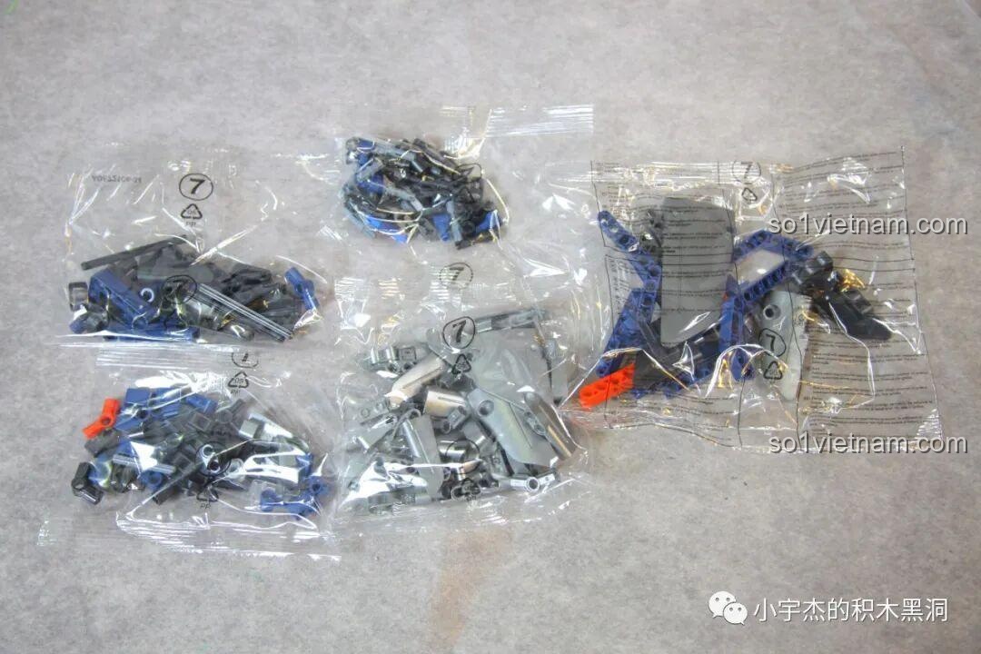 Hệ thống bánh sau của bộ lắp ghép PanlosBrick 672106 Mô tô Tốc Độ Rapid, thiết kế tinh xảo, đồ chơi mô hình cho bé trai.