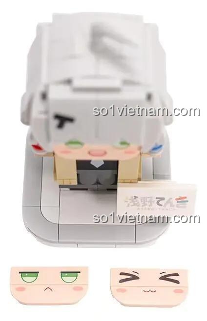 Mô hình Asano Tanch Pantasy 11012 với 3 biểu cảm khuôn mặt thay đổi được, đồ chơi thông minh, sáng tạo.