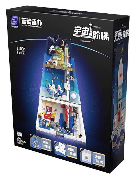 Hộp bộ lắp ghép Thang Máy Vũ Trụ Pantasy 11034