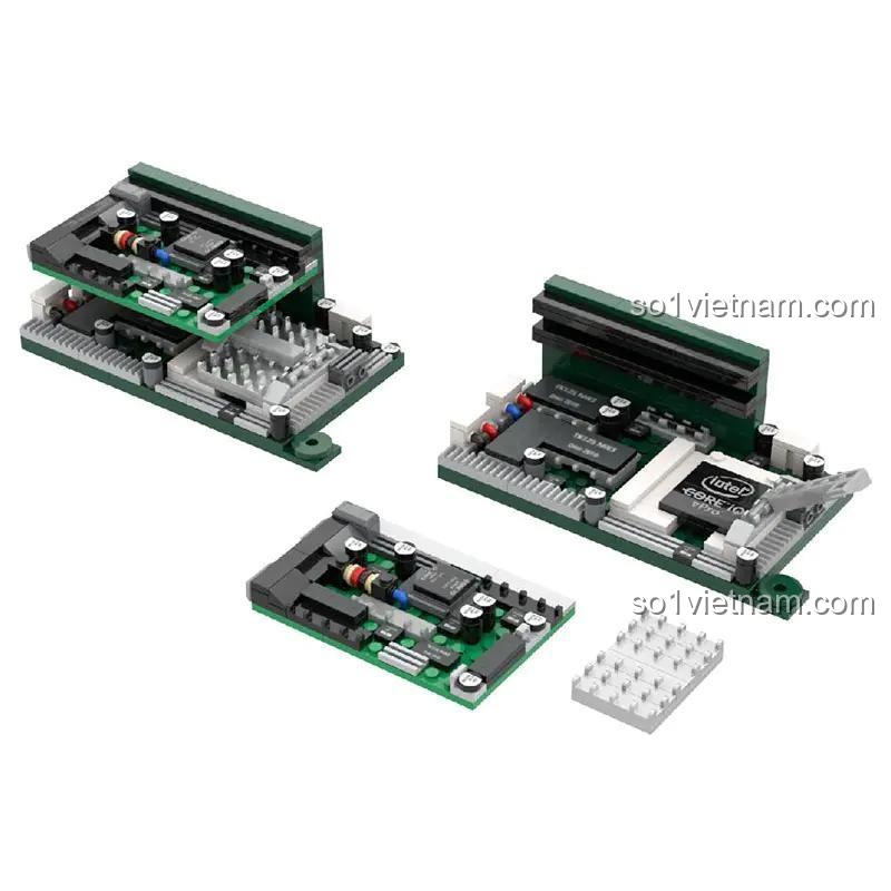 Bo mạch chủ và CPU của bộ đồ chơi Pantasy 85005 Máy tính cổ điển thập niên 90