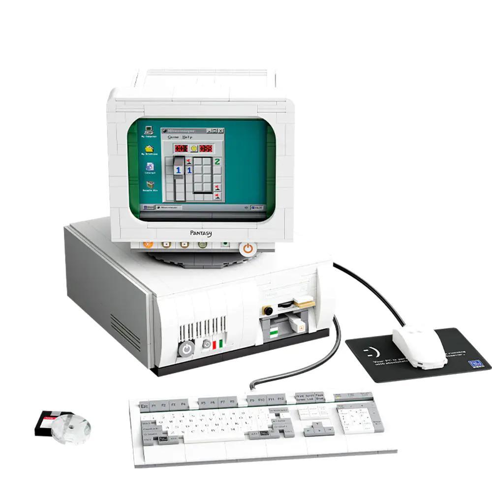 Bộ đồ chơi Pantasy 85005 Máy tính cổ điển thập niên 90 tổng thể