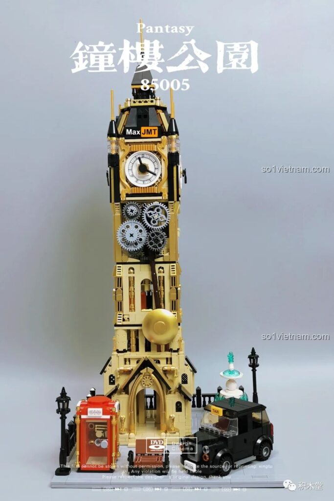 Mô hình Pantasy 85008 Tháp Đồng Hồ Victoria Phong Cách Steampunk hoàn thiện