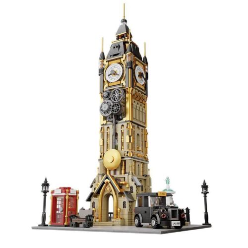 Pantasy 85008 Tháp Đồng Hồ Victoria Phong Cách Steampunk - Toàn cảnh mô hình