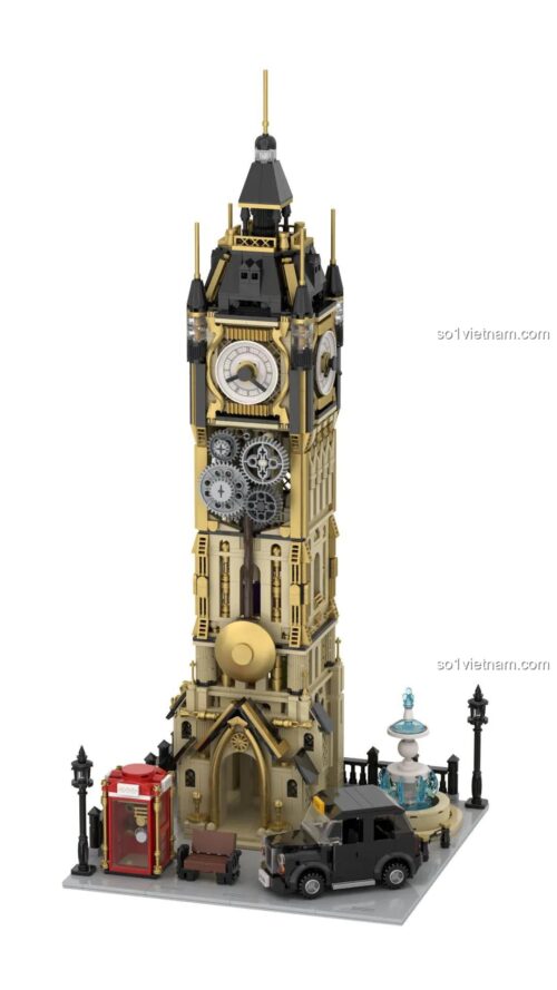 Pantasy 85008 Tháp Đồng Hồ Victoria Phong Cách Steampunk - Góc nhìn khác