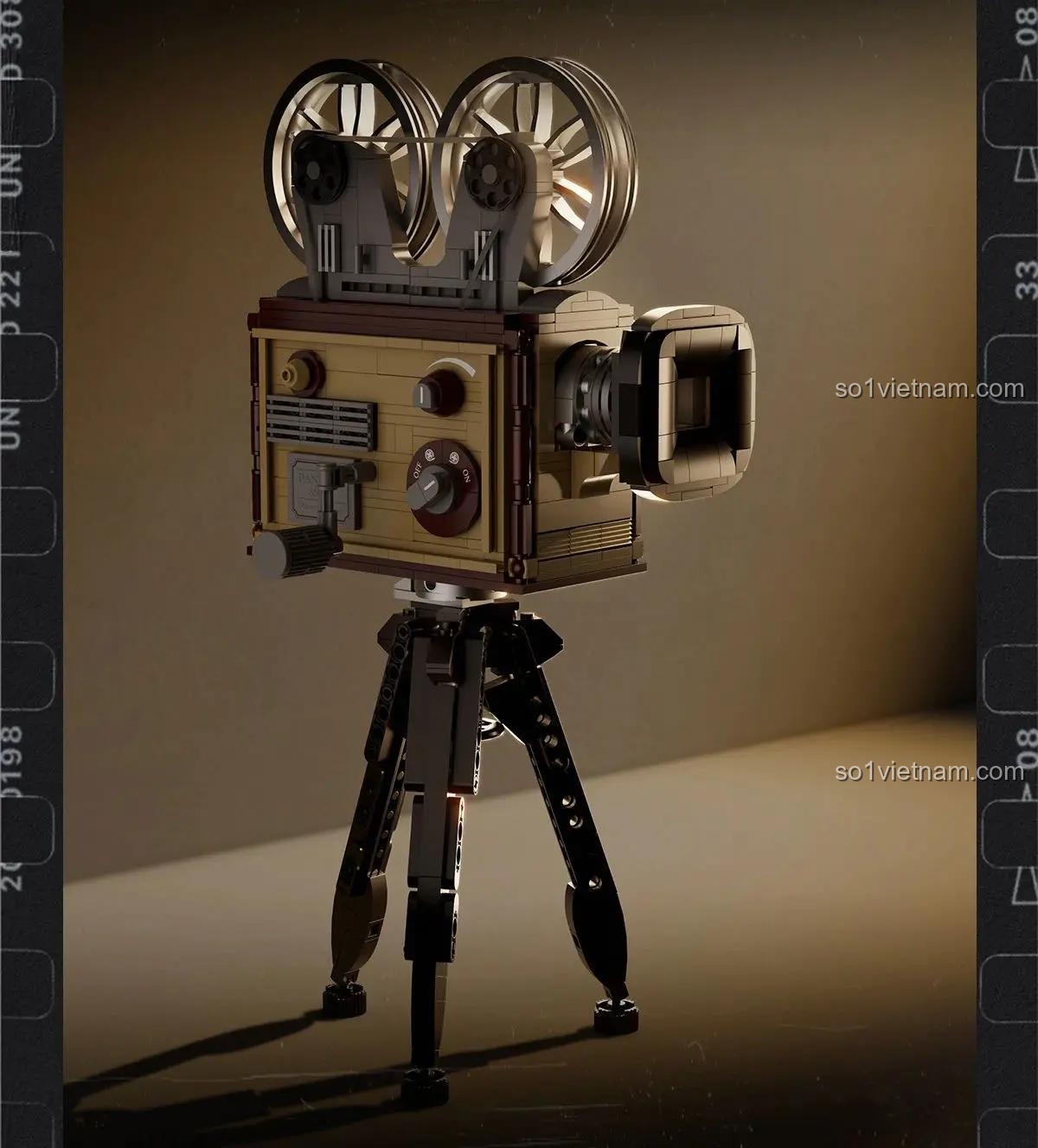 đồ chơi mô hình Pantasy 85010 Máy Chiếu Phim Retro, thiết kế retro độc đáo, hoài niệm bất tận, giá tiết kiệm