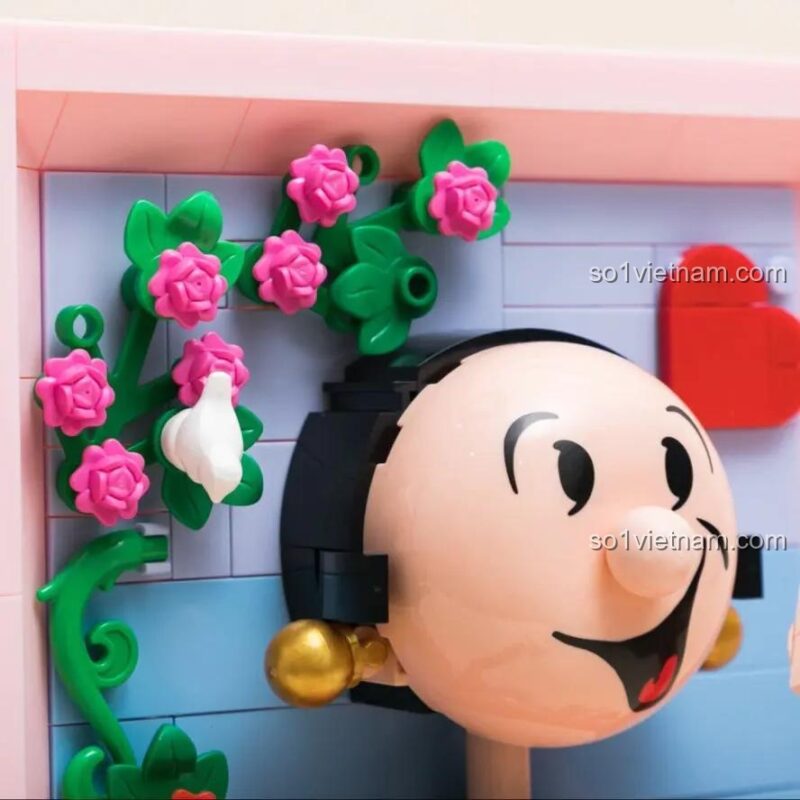 Hướng dẫn tính năng treo tường hoặc để bàn của bộ tranh 3D Olive Oyl, linh hoạt trong việc trang trí.