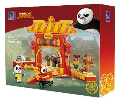 Bộ lắp ghép Khu Huấn Luyện Kung Fu Panda Pantasy 86515, đồ chơi lắp ráp cho bé trai 8 tuổi, giá tốt, hộp sản phẩm đầy đủ chi tiết.