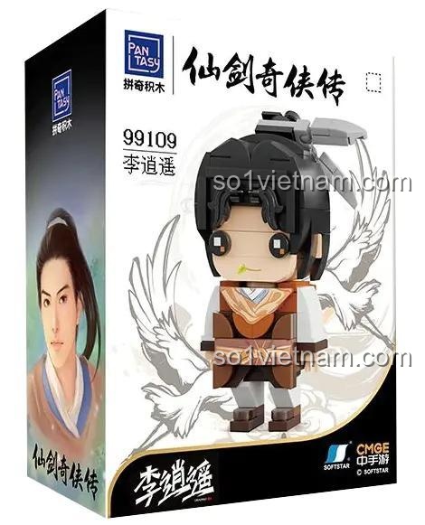 Bộ lắp ghép Lý Tiêu Dao Pantasy 99109, mô hình Lý Tiêu Dao Tiên Kiếm Kỳ Hiệp Truyện, đồ chơi mô hình cho con trai 12 tuổi, thiết kế độc đáo, giá tốt.