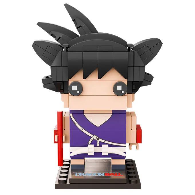 Mô hình Pantasy 99118 Goku BrickHeadz, đồ chơi lắp ghép nhân vật Dragon Ball, đồ chơi xếp hình Son Goku cho bé trai 6 tuổi, bộ đồ chơi giáo dục phát triển trí tuệ