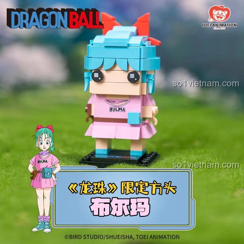 Bộ xếp hình Pantasy 99120 Bulma, sản phẩm chính hãng từ Toei Animation Dragon Ball, quà tặng sáng tạo cho bé gái.