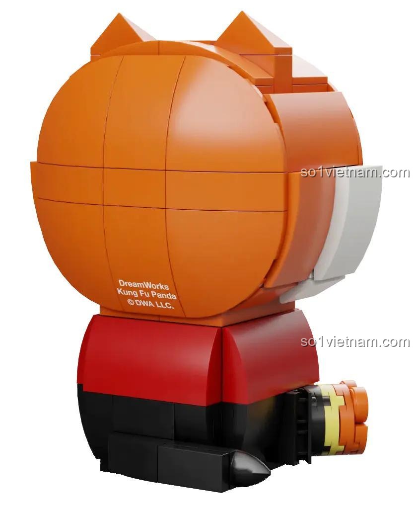 đồ chơi mô hình 99125 Giao Hổ Kung Fu Panda, mô hình ngồi, chi tiết sắc nét, phù hợp bé gái 6 tuổi