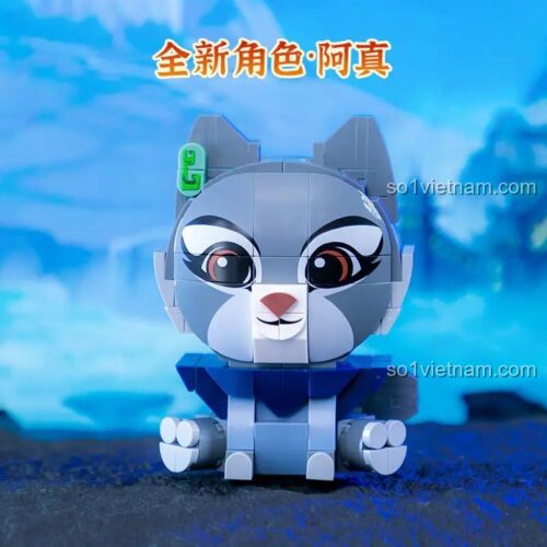 Đồ chơi lắp ghép Zhen Kung Fu Panda Pantasy 99127, nhân vật mới trong phim, phát triển tư duy cho bé gái