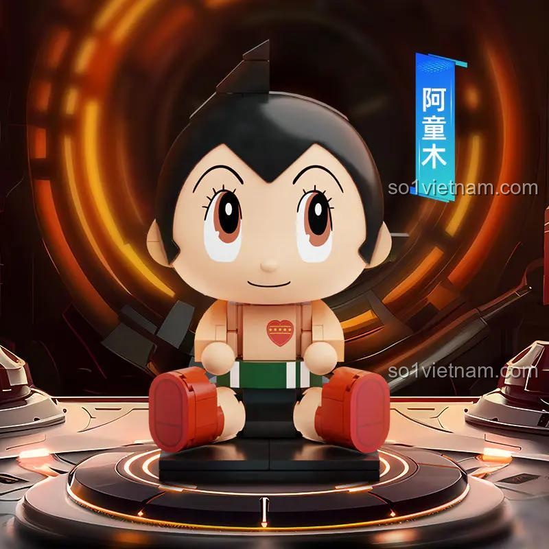 Mô Hình Ngồi Astro Boy 99128, đồ chơi mô hình Pantasy, phiên bản cổ điển, cho bé trai 6 tuổi, giá tốt