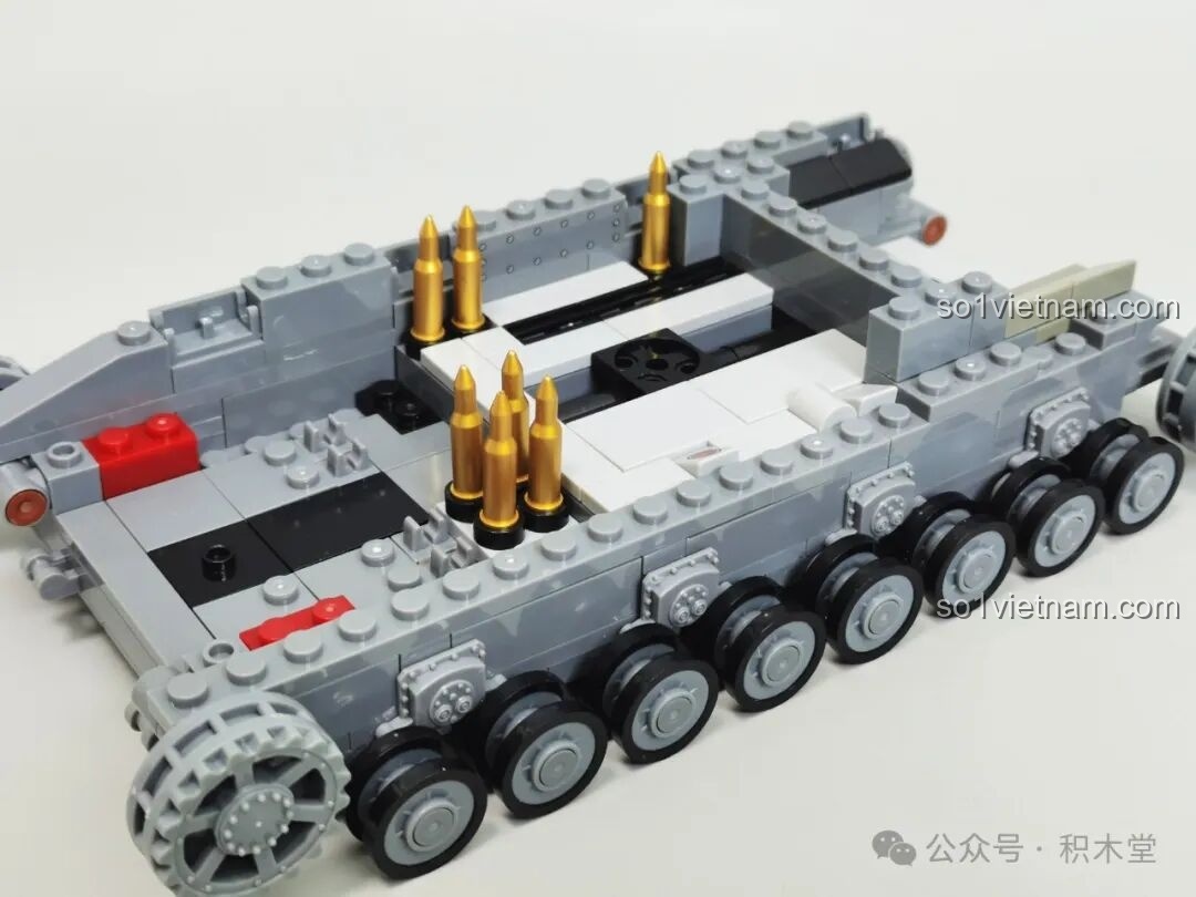 Lắp ráp hoàn chỉnh bộ bánh xích cho xe tăng Panzer IV F2 12GO