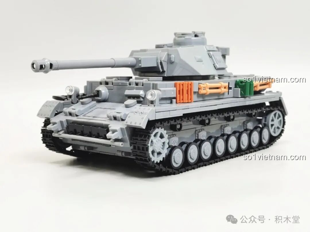 Bản vẽ thiết kế so sánh tỉ lệ xe tăng Panzer IV F2 12GO với xe thật
