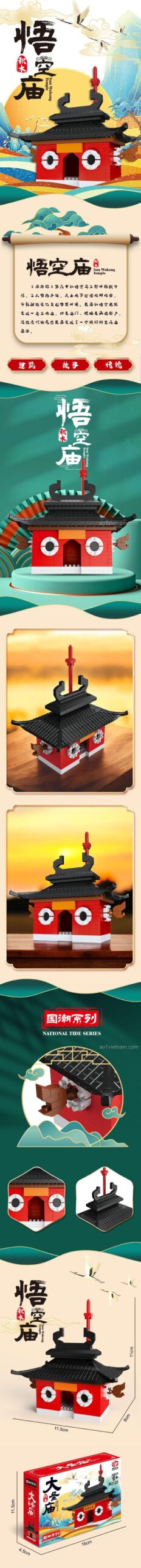 拼未来 M2120 Đền Tôn Ngộ Không puzzle giá tốt