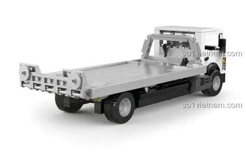 Pinbo PB8836 Xe Cứu Hộ Xe Kéo - Mô hình xe tải chi tiết, đồ chơi lắp ghép cho bé trai 6 tuổi