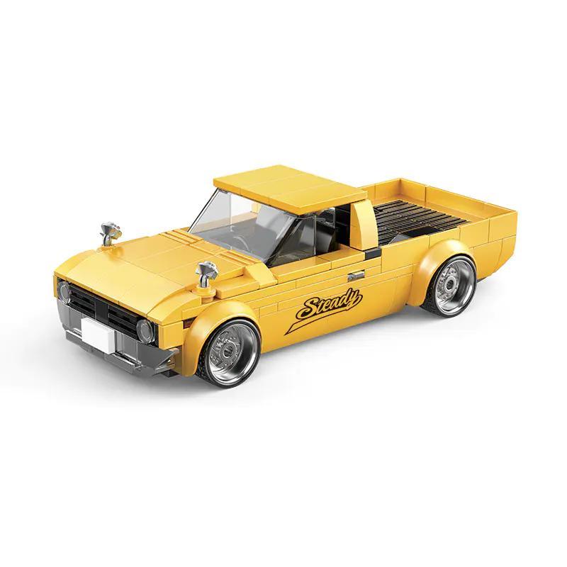 Xe bán tải Pickup Trucks màu vàng, tỉ lệ 1:32, bộ lắp ghép xe bán tải, đồ chơi mô hình xe bán tải, xe bán tải PB8842, xe bán tải 品铂, xe bán tải phong cách Nhật Bản, xe bán tải cổ điển, xe bán tải "Steady", xe bán tải "Toroue Titans", xe bán tải "Freedom Cruiser", xe bán tải cho bé trai 14 tuổi, xe bán tải giá tốt
