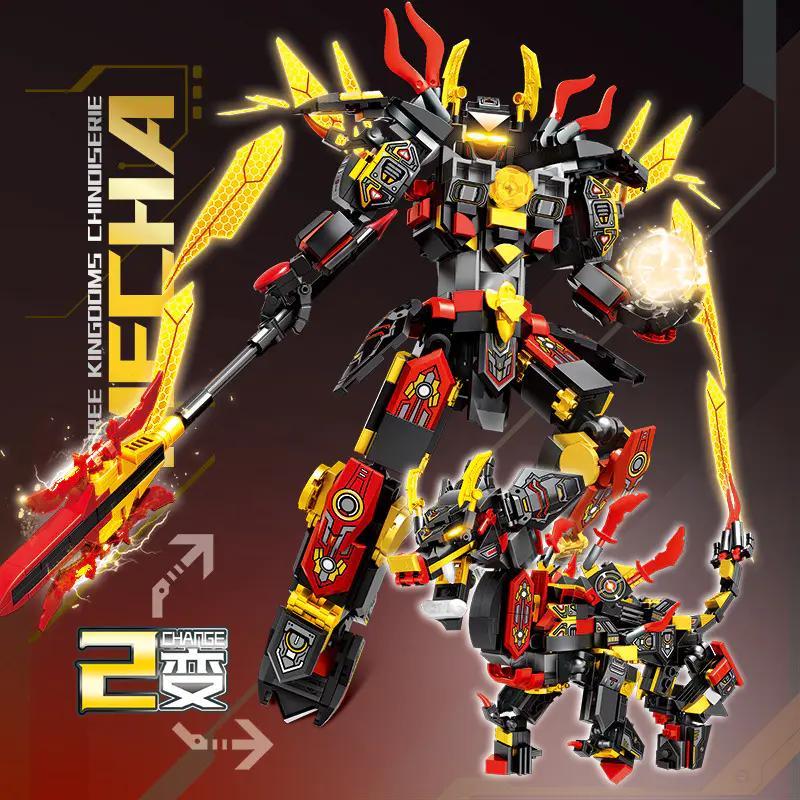 Pinda P2006 Tam Quốc Cơ Giáp Lữ Bố Robot Biến Hình