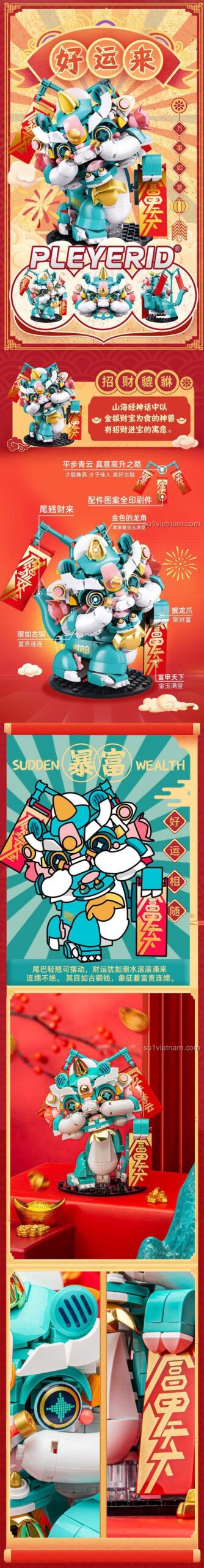 Mô hình Chuyển Vận Thần Thú Pleyerid M38-P8059