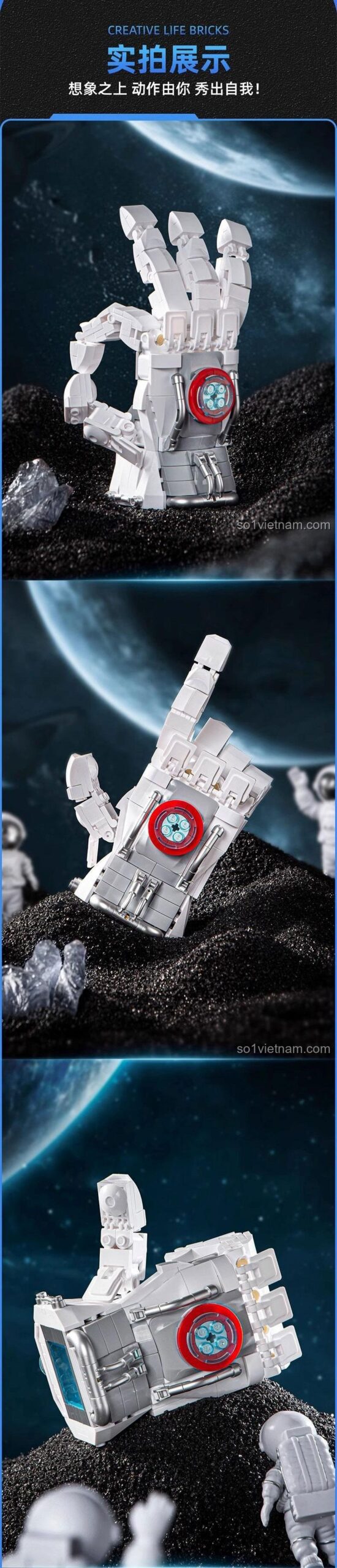 Mô hình Maro Năng Lượng Tay Pleyerid M38-P8066 dùng làm giá đỡ điện thoại