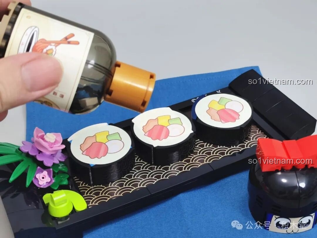 Sushi nam châm dán tủ lạnh