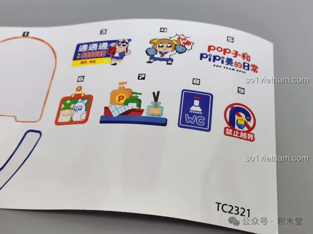 Nơ tóc Pipi美 mẫu TC2321