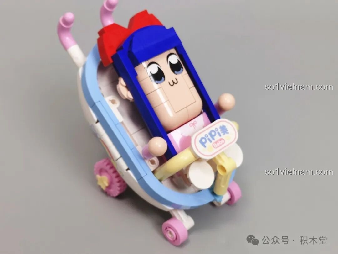 Nhân vật Pipi美 ngồi trên bồn cầu mẫu TC2321