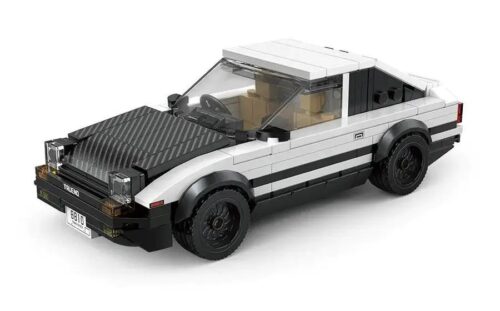 Mô hình xe Toyota AE86 tỉ lệ 1:32 lắp ráp từ Power Block PB8810, xe đua biểu tượng JDM