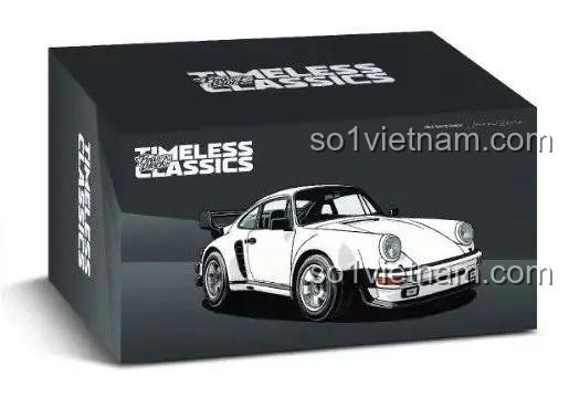 Hộp sản phẩm bộ đồ chơi Power Block PB8816 Porsche 930, thiết kế Timeless Classics, chất lượng cao, giá tiết kiệm cho bé trai 8 tuổi.