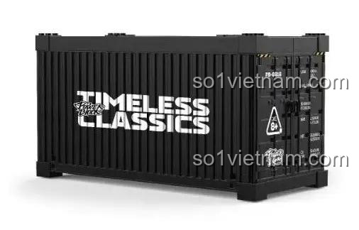 Container trưng bày cho bộ lắp ghép Xe Ford Cổ Điển Power Block PB8818, đồ chơi lắp ráp Mô hình xe thể thao cổ điển, chất lượng tốt