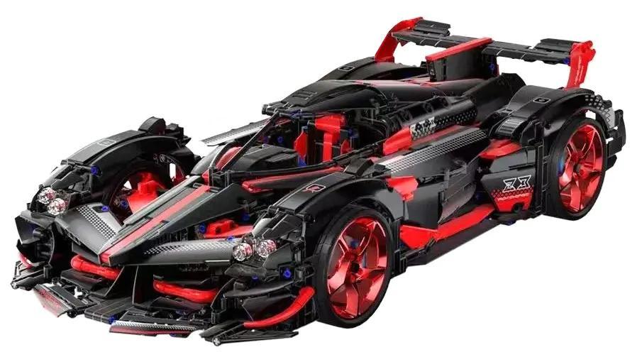 Bộ lắp ghép Qianmai QM00010 Siêu xe đua Chiến hạm Quang Tử Tachyon Speed 1:8, đồ chơi lắp ráp cho con trai 8 tuổi, giá tốt.