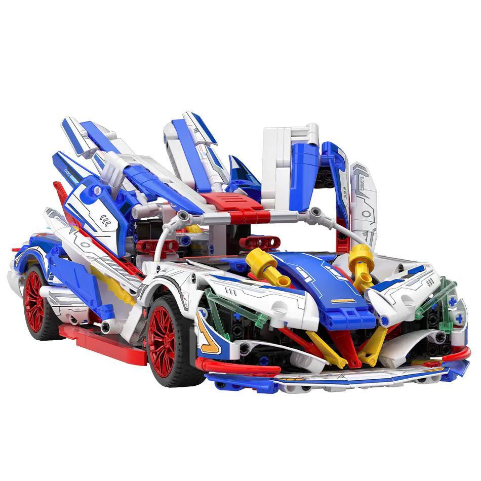 Mô hình hoàn chỉnh bộ lắp ráp Siêu xe EVO, đồ chơi mô hình Xe đua EVO với thiết kế Tốc Độ Đỉnh Cao, phù hợp bé trai 8 tuổi.