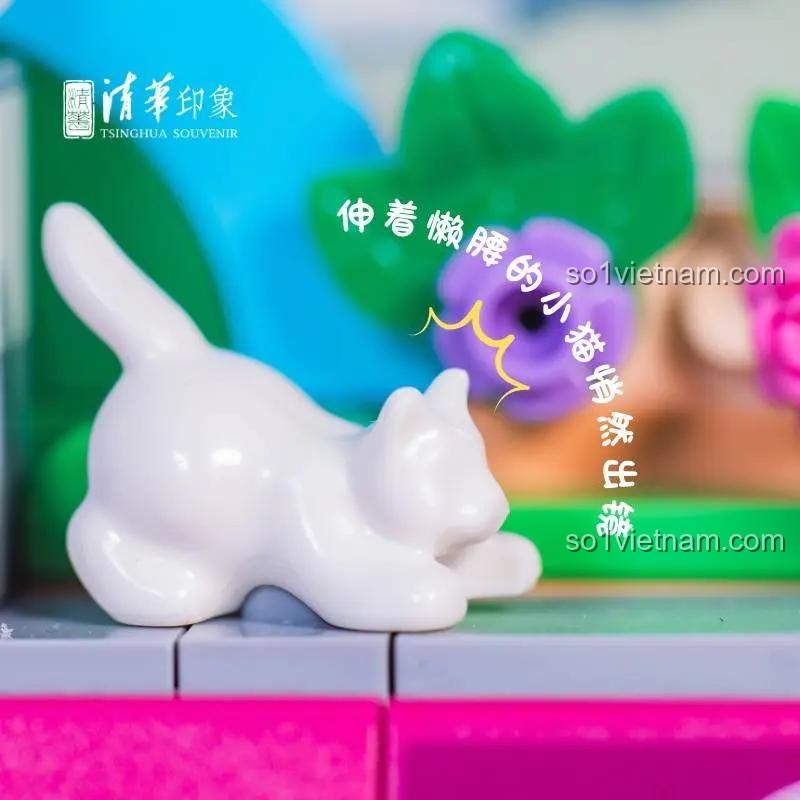 Bộ lắp ghép Khung Ảnh Lắp Ghép Thanh Hoa Viên Qinghua Impression QHYX001, minifigure giáo sư, đồ chơi giáo dục cho bé 6 tuổi