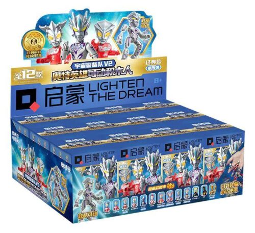 Bộ đồ chơi Ultraman Heroes Qman 75027 hộp trưng bày 12 minifigures, phù hợp bé trai 6 tuổi, giá tốt.