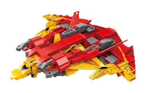 Bộ lắp ghép Qman 75092 Chiến Binh Victory Gryphon của Ultraman Decker, đồ chơi cho bé trai 6 tuổi giá rẻ.