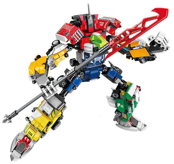 Robot biến hình Siêu Tốc Ảo Thần 41109 của 启蒙QMAN/ENLIGHTEN/奇妙积木Keeppley, đồ chơi lắp ráp cho bé trai 6 tuổi, giá tốt