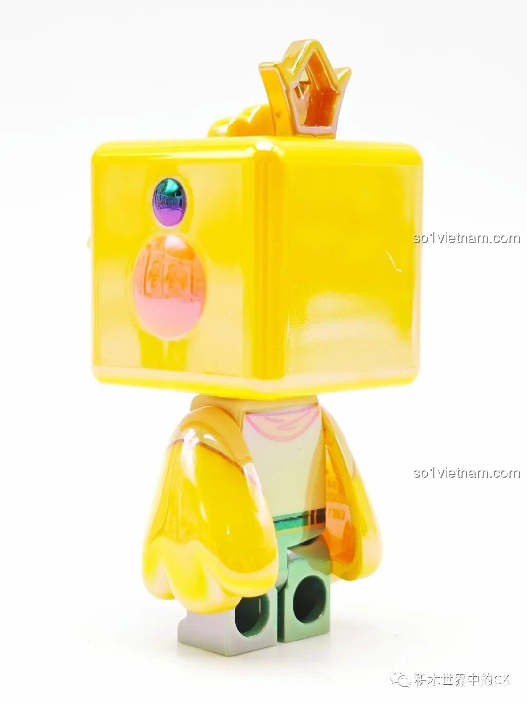 Nhân vật Mini World màu đỏ trong hộp trưng bày 72036