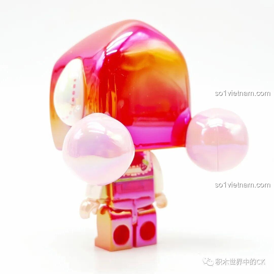 Nhân vật Mini World màu xanh với phụ kiện 72036