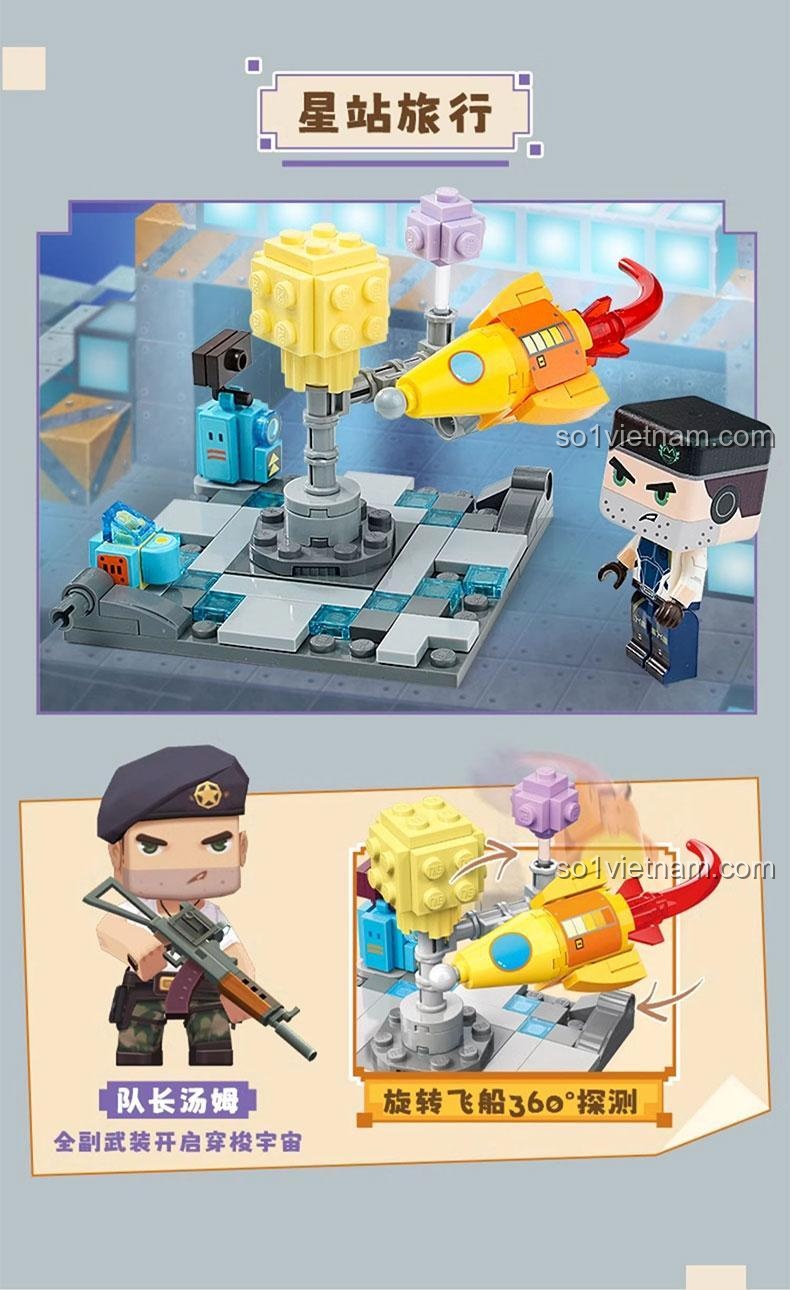 Chi tiết bộ lắp ghép Mini World 72049 - Phiêu lưu rừng rậm, 6+ tuổi, Con trai, Con gái, Kỹ năng sáng tạo, Phối hợp tay mắt, Kiên nhẫn, Giá tốt