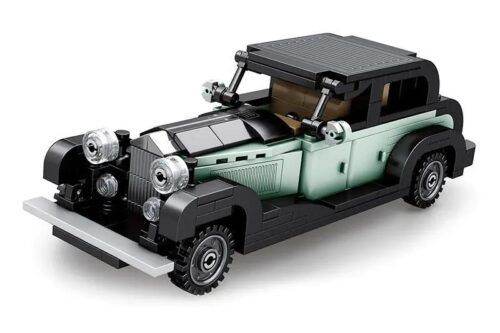 Mô hình xe Bentley 8 Litre cổ điển Reobrix 811, bộ lắp ghép xe hơi 249 chi tiết, đồ chơi sáng tạo cho bé trai 14 tuổi