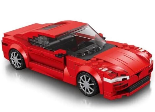 Bộ lắp ráp Siêu xe thể thao màu đỏ Reobrix 820, đồ chơi mô hình cho con trai 14 tuổi giá rẻ.