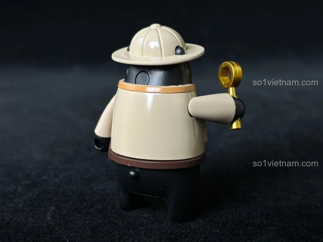 Toàn bộ inbrixx 880035 Văn phòng Thám tử Kumamon được tháo rời thành các module riêng biệt, thể hiện tính linh hoạt.