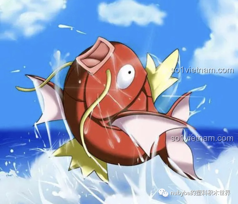 Hình ảnh cá chép hoạt hình vui nhộn, minh họa sự đa dạng trong cách thể hiện loài cá này.