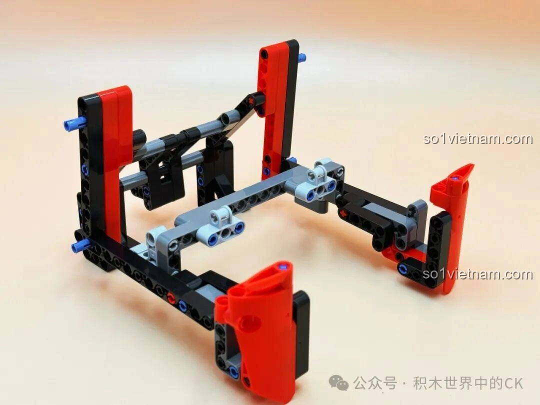 Phần khung cabin của Jie Star JJ9070 Xe Đầu Kéo Scania đang được lắp ráp, tạo hình dáng ban đầu của buồng lái.