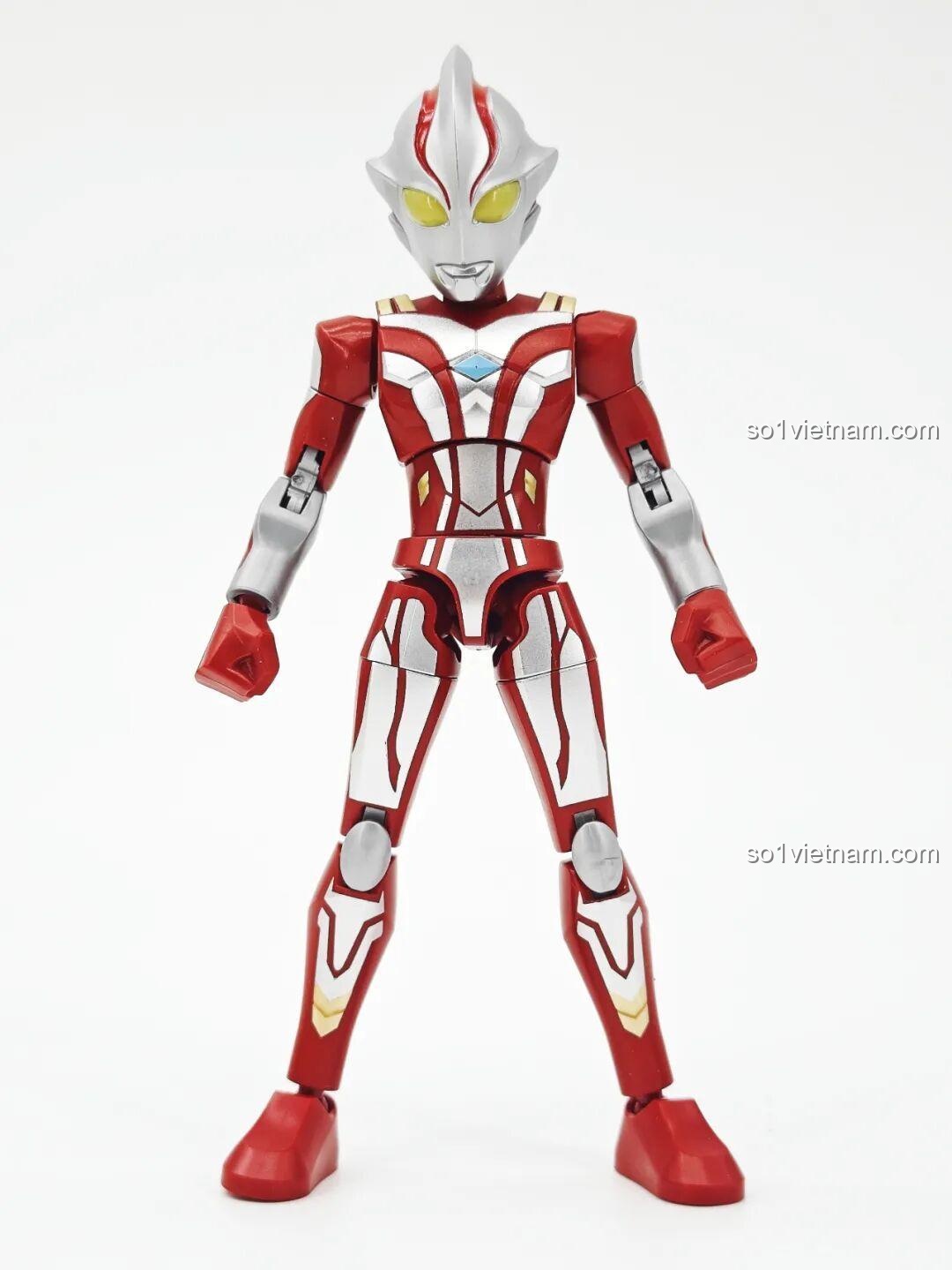 Etelgar, kẻ phản diện trong bộ lắp ghép Ultraman ZERO Vô Hạn Bản: Đợt 2 Keeppley 75172, với hiệu ứng năng lượng hồng tím bí ẩn.