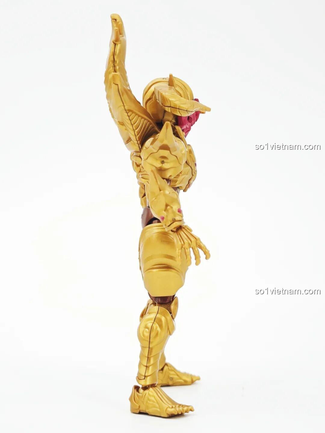 Toàn bộ 9 nhân vật Ultraman ZERO Vô Hạn Bản: Đợt 2 Keeppley 75172 đã lắp ráp hoàn chỉnh, tạo dáng chiến đấu trên đế trưng bày.