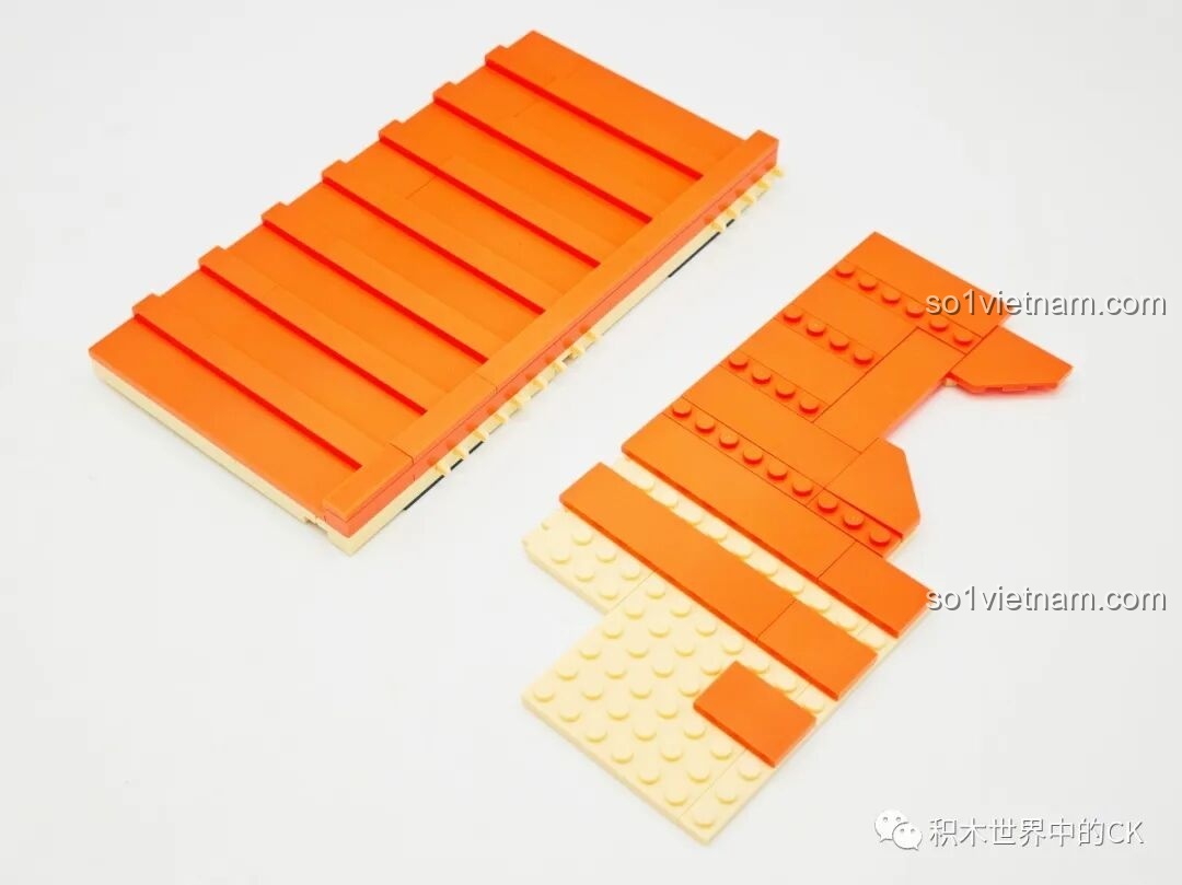 Minifigure Doraemon nhìn nghiêng trong bộ đồ chơi xây dựng Ngôi nhà của Doraemon và Nobita K20422.