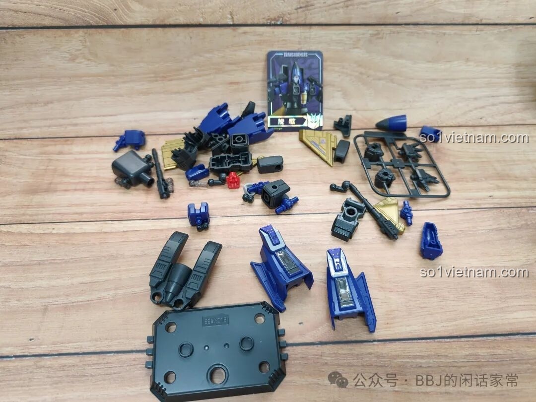 Các mảnh ghép của bộ Biến Hình Robot Optimus Prime và Megatron - Phiên bản Galaxy Tập 6