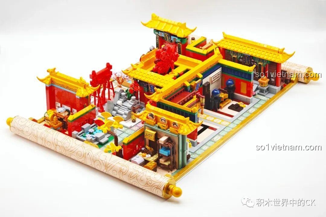 Cận cảnh cổng chính thứ hai của trải nghiệm Wekki 1 Trò chơi Chân Hoàn Truyện.